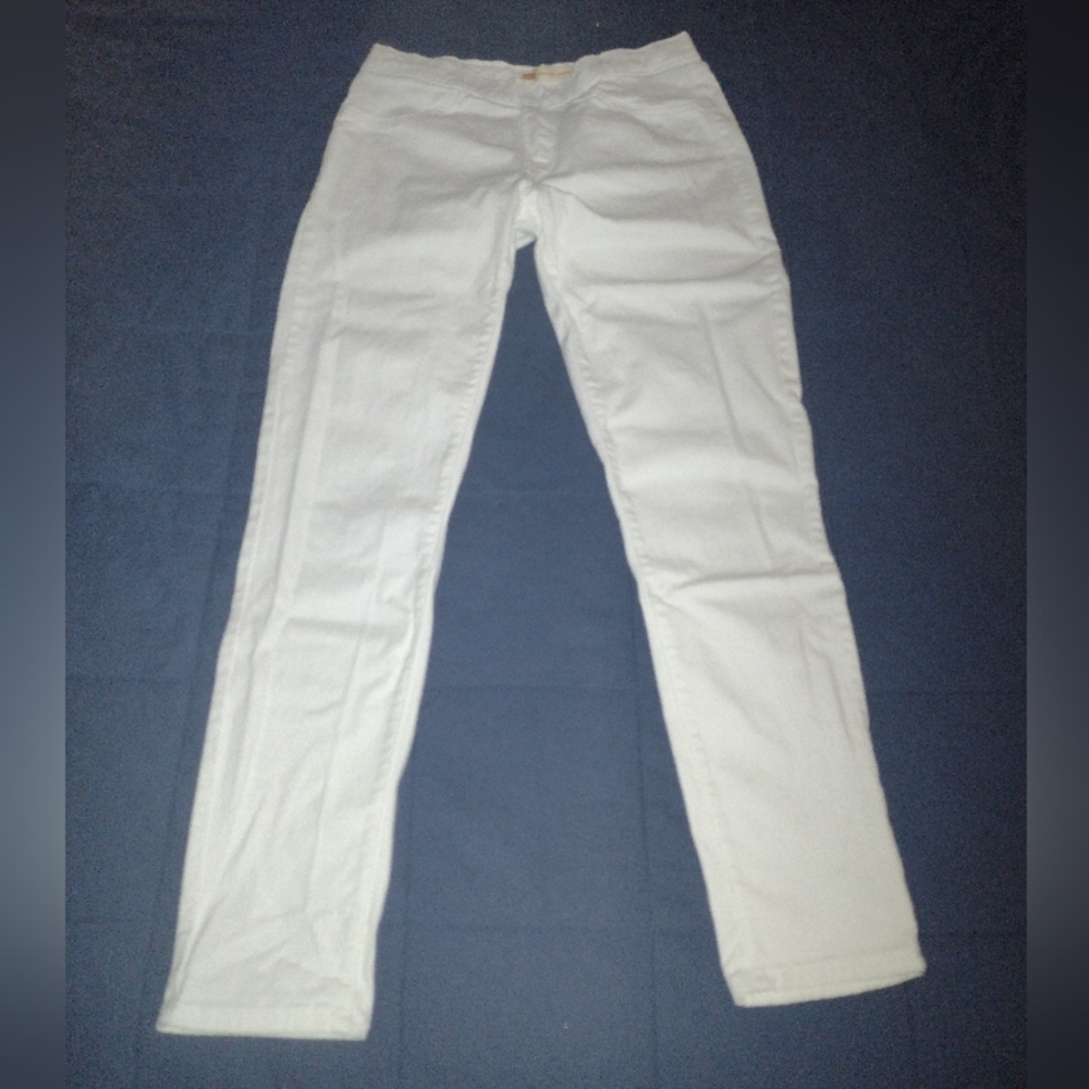 Levi's Girl's White Pull-on Jeggings Size 16